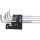 KS Tools Hatszögkulcs készlet extra hosszú, gömbvégű, króm 1,5-10 mm 10 részes, 3 az 1-ban tartó Méretek:1,5-2-3-4-5-6-7-8-10