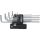 KS Tools TORX kulcs készlet, extra hosszú, krómozott TX 8-50 10 részes, 3 az 1-ben tartóval Méretek:TX8-10-15-20-25-27-30-40-45-50