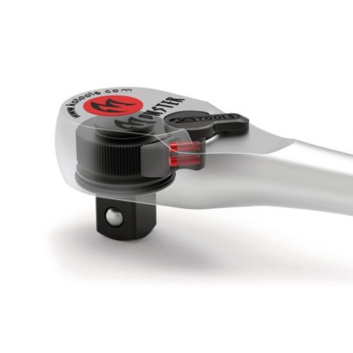 KS Tools Racsnis hajtókar készlet 1/4"+1/2" irányváltós 2 részes, Monster