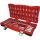 KS Tools Dugókulcs készlet + rátuzo 3/8" R/H (műa. koffer) 6-24 mm 66 részes, 6 szög