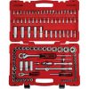 KS Tools Dugókulcs készlet + rázuzo 1/4"+1/2" R/H 4-34 mm/E4-24/TX 8-30 110 részes (műa. koffer)