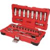 KS Tools Dugókulcs készlet 3/8" R/H ( Műanyag koffer ) 8-24 mm 27 részes, 6 szög
