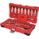 KS Tools Dugókulcs készlet 3/8" R/H ( Műanyag koffer ) 8-24 mm 27 részes, 6 szög