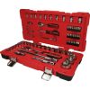 KS Tools Dugókulcs készlet + bitek 1/4"+1/2"(műa. koffer) 5,5-34 mm 68 részes, 6 szög CHROMEplus