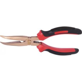   KS Tools Szikramentes telefon fogó, hajlított 45° 180 mm, BERYLLIUMplus