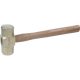 KS Tools Szikramentes bánya kalapács, hickory fa nyéllel 8,0 kg  BRONZEplus