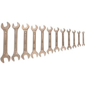   KS Tools Szikramentes villáskulcs készlet, BRONZEplus 6-32 mm 12 részes