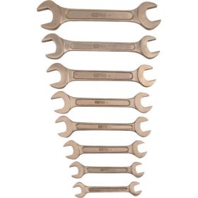   KS Tools Szikramentes villáskulcs készlet, BRONZEplus AF1/4"-1"  8 részes