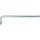 KS Tools TORX BO kulcs hajlított hosszú, INOX TX 25x100 BO