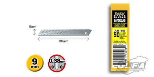 Olfa AB-50 penge 9mm