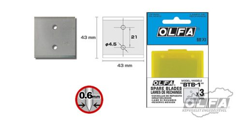Olfa BTB-1 kaparó penge