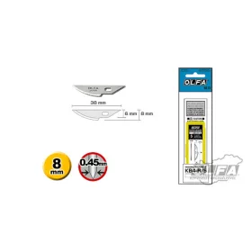 Olfa KB4-R/5 dekorációs penge
