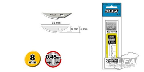 Olfa KB4-R/5 dekorációs penge