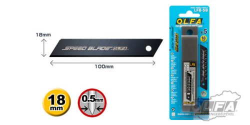 Olfa LFB-5B penge 18mm