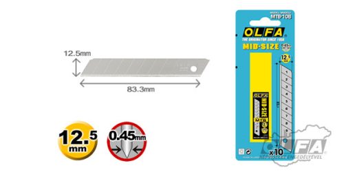 Olfa MTB-10B penge 12,5mm
