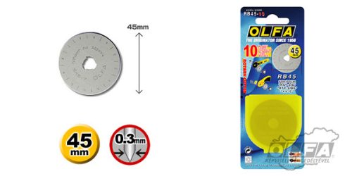 Olfa RB-45-10 penge 45mm