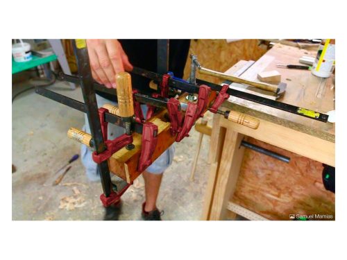 Piher Asztalosipari szoritó 70x150mm MM-15  famarkolattal