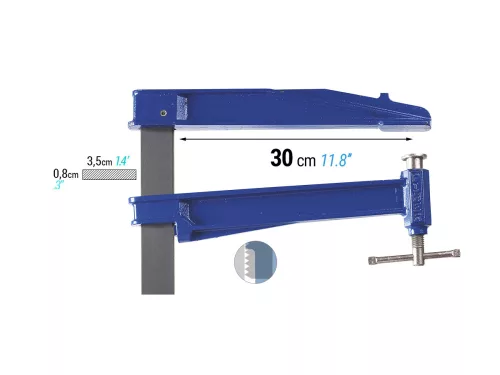 Piher Asztalosipari szoritó 300x500mm K-50 (06050)