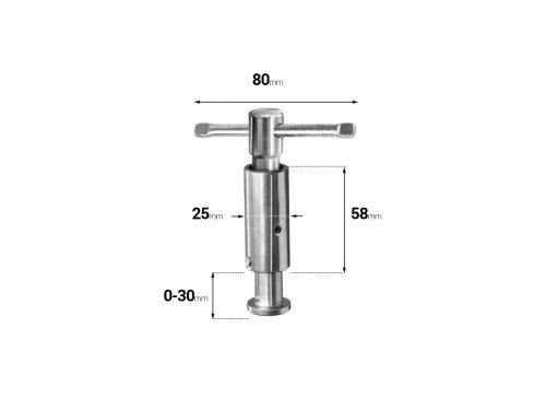 Piher Tartalék dugattyú Ø25mm