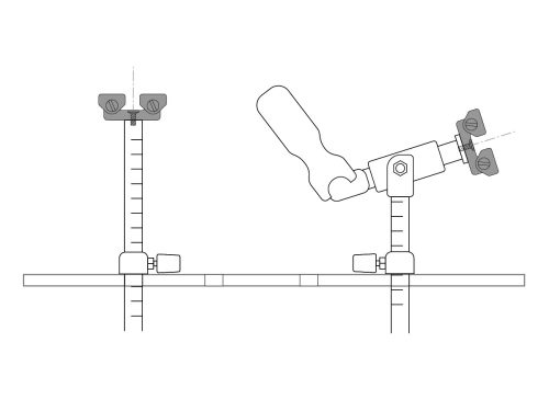 Piher Hengeres idomtámasztó prizma