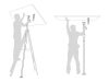 Piher Állítható támasztórudazat gyorsrögzítő adapterrel 1550-3000mm
