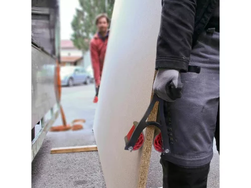 Piher Egykezes aluminium táblaemelő 60mm (57103)