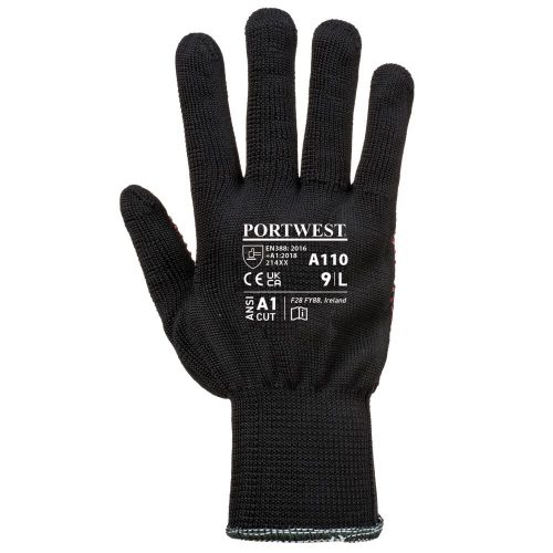 Portwest Nylon PVC pontozott kesztyű