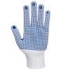 Portwest Nylon PVC pontozott kesztyű