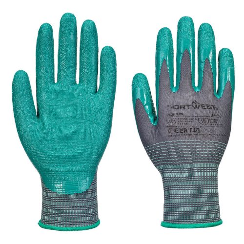 Portwest Grip 15 érdesített nitril kesztyű (12 pár)