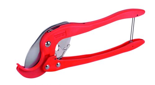 Rothenberger ROCUT TC 63 Professional műanyag csővágó olló, 0-63 mm, bemutató dobozban (10db)