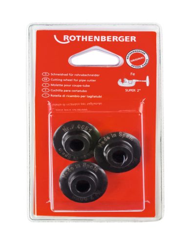 Rothenberger Vágókerék SUPER 2" csővágóhoz, 3 darab