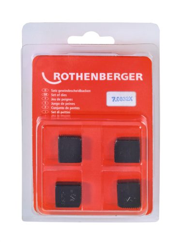 Rothenberger Menetmetsző kés készlet, BSPT R 3/8"