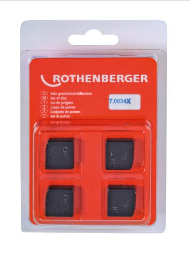 Rothenberger Menetmetsző kés készlet, BSPT R 3/4"