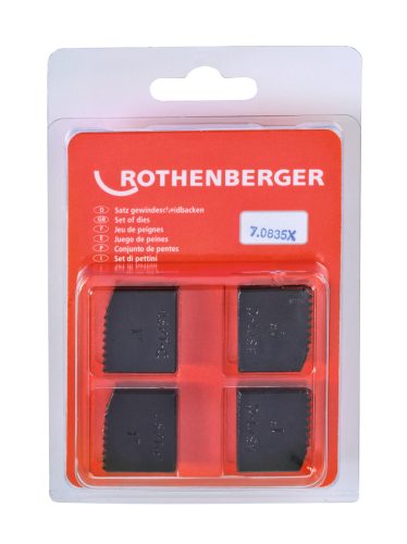 Rothenberger Menetmetsző kés készlet, BSPT R 1"