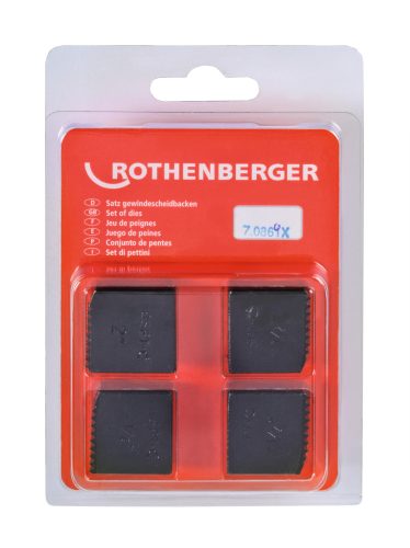 Rothenberger Menetmetsző kés készlet, BSPT R 6/4"