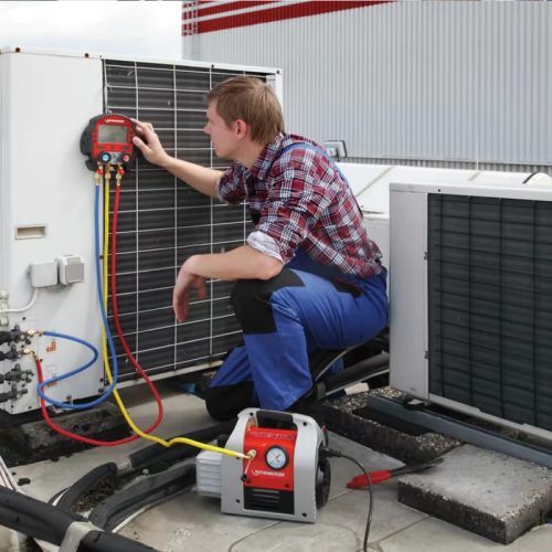 Rothenberger ROAIRVAC R32 6.0 230V 2 lépcsős vákumszivattyú