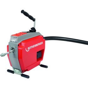   Rothenberger R600 VarioClean akkumulátoros csőtisztító gép spirál/szerszám készlettel