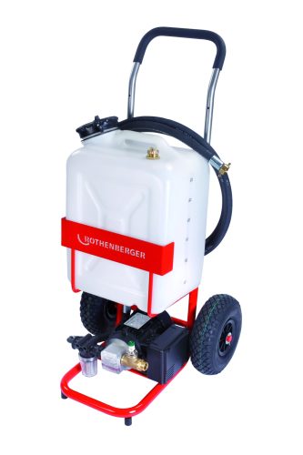 Rothenberger ROSOLAR napkollektor feltöltő forgópumpával, 230 V