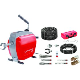   Rothenberger R600 csőtisztító gép spirál-/szerszámkészlettel 16-22 mm