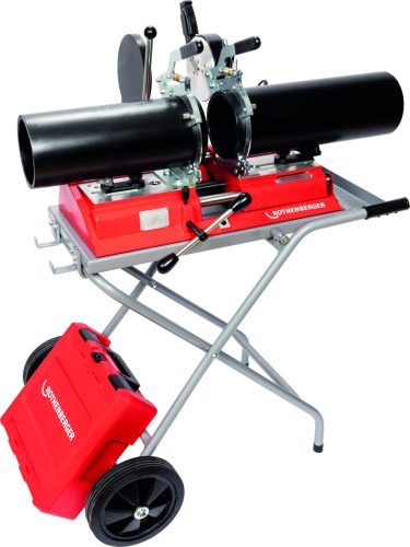 Rothenberger ROWELD SANILINE Ø 40–160 mm, kerekes állvánnyal 230 V