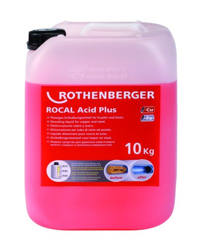 Rothenberger Vízkőmentesítő vegyszer ROCAL Acid Plus, 10 kg