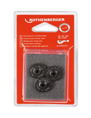 Rothenberger Vágókerék TC 67 PL csővágóhoz, 1 darab