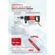 Rothenberger Rodiadrill 1800 Dry fúrómotor Ajándék DX High Speed Dry 52mm fúrókoronával