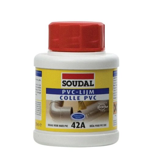 Soudal 42A PVC cső ragasztó/250ml