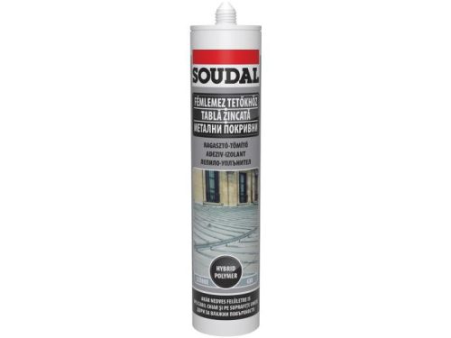 Soudal Colozinc - szürke/290ml - Tetőlemez tömítő, MS-Polymer
