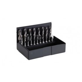   Völkel Fúróhegy készlet 1,0-10,0mm/0,5mm HSS-G 19db-os 1/4" hatszög befogású