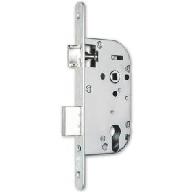   Elzett cilinderesbevésö zártest 6cm 40/70/7/230fekete 667 nf