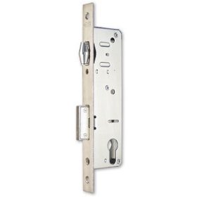 Elzett europortálzár 4cm görgős 25/22