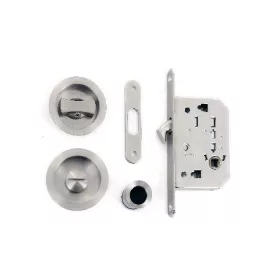 Anbo tolóajtózár szett 50mm ford.gomb.sz.nikk k48