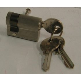 Anbo hengerzár félbetét 10/30mm 3 kulcsos króm 2200h